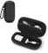 Hartschalenkoffer für UGREEN/Avantree Relay/1Mii/YMOO Bluetooth Sender Klinke Bluetooth Adapter, Tragbare Reisetasche für USB-Kabel, Adapter, Speicherkarten, U Disk (Schwarz)