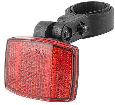 Fahrrad-Reflektoren – Fahrrad-Reflektoren für Sicherheit bei Nacht, Fahrrad-Reflektor für Nachtfahrten, wasserdichter Lichtreflektor für Fahrräder, Fahrrad-Zubehör, Sattelstütze mit 25,4–31,8 mm