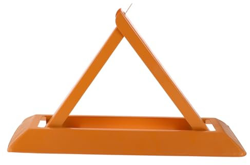 ULTECHNOVO Barriera Triangolare Per Parcheggio Auto in Rinforzato Sicurezza Ancoraggio Per Parcheggi Residenziali e Commerciali