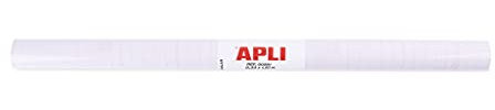 APLI 261 - Couvre-livre adhésif repositionnable en rouleau 1,50 x 0,33 mm 152842