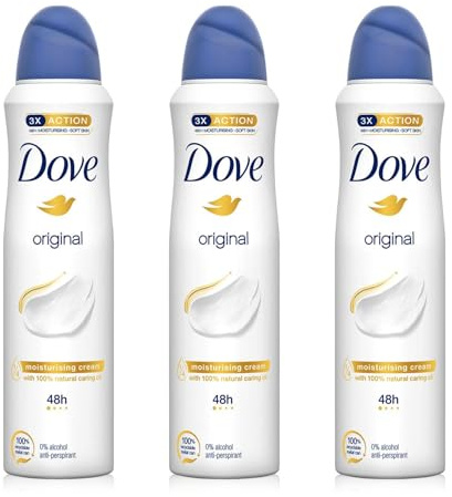 Déodorant anti-transpirant aérosol Dove d’origine