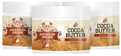 American Dream Cocoa Butter Body Cream 500ml - Pack of 3
