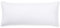 ARLINENS Ultra-soft Hollow fiber Filled Bolster Pillow Non-allergenic Orthopaedic Long Pillow for Maternity Back, Neck, Support Includes Free Pillow Case (White, Single 3ft)