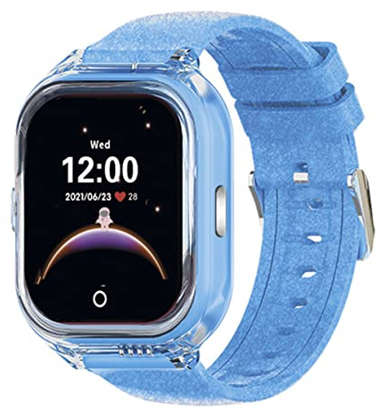 SaveFamily Enjoy | Reloj Inteligente Niño con Localizador GPS, Juegos Divertidos, Cámara, Vídeo, Llamadas, Música, Podómetro, SOS | SIM Incluida - Color Azul