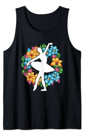 Barre Ballett Ballerina Tanzende Spitzentänzer Theater Tanz Tank Top