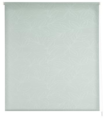 Estoralis | Selene | Modernes Design-Rollo| Lichtdurchlässig Stoff | Blau | 120 x 255 cm. (Breite/Höhe) Stoffgröße 117 x 250 cm. | Rollos für Fenster und Türen