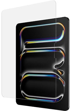 Belkin ScreenForce TemperedGlass Displayschutzfolie für iPad Pro, 13, Schutzfolie mit Härtegrad 9H, Hartglas, 0,33 mm dünn, kratzfest, einfache Anbringung, kompatibel mit Hüllen und Apple Pencil