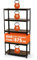 EASYmaxx Standregal Industrie Design, 180x90x40 cm | Bücherregal mit 875 kg Traglast | Lagerregal - 175 kg/Ebene | stylishes Regal - 5 verstellbare Ablagen für mehr Ordnung in Wohnzimmer, Küche, Büro