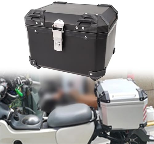 Coffre De Rangement Universel pour Casque De Moto 45 L en ABS, avec Serrure, pour