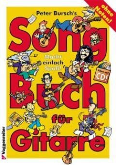 SONGBUCH 1 FUER GITARRE - arrangiert für Gitarre - mit CD [Noten / Sheetmusic] Komponist: BURSCH PETER