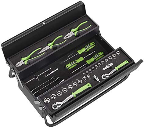 Cantilever Toolbox with Tool Kit 70pc