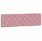 vidaXL Kissen für Kopfteil, Wandpolster Polsterpaneel Bettkopfteil, Rückenkissen Polsterkopfteil Wandkissen Schlafzimmer, Rosa 180cm Samt