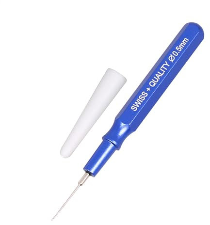 Générique Uhren-Ölstift, professionelle Uhren-Öle, Präzisions-Ölschmierwerkzeug, Verschiedene Größen, Ölstift für Uhrmacher, Uhrenreparatur, feiner Applikator für Glatte Pflege, Blau, Se référer au