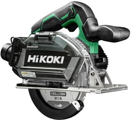 HiKOKI CD3605DBW2Z 36V Cordless brushless 150 mm Sega da taglio per metalli con profondità di taglio 58 mm per le applicazioni più difficili, corpo solo in caso
