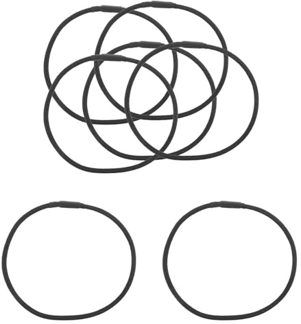 NIYANGLE 10 Pezzi Gommini Elastici per Microfoni in Gomma per Supporto Elastico Microfono Funzione Antivibrante per Braccio Microfono in Ambienti di Registrazione Professionale