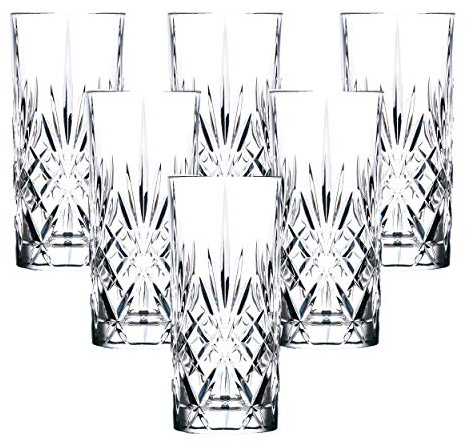 Lorren Home Trends Melodia Crystal HighBall set of 6