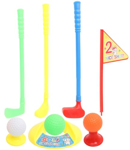 ibasenice Mini club de golf léger et portable pour enfants - Pour activités familiales et développement sportif