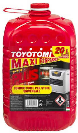Briconess.com Combustibile Liquido per stufe Portatili Toyotomi Plus 20 Litri