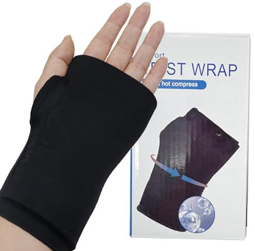 Poche de glace pour poignet/main – Gants de thérapie par le chaud et le froid, enveloppement en gel souple pour thérapie de la main ou du poignet