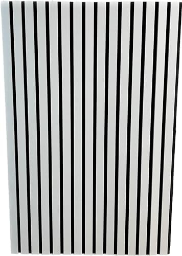 Pannelli da parete in MDF, pannelli acustici, decorazione per interni, tatuaggi da parete, materiale 3D MDF, 2 pezzi = 1,08 m2/1 cm di spessore