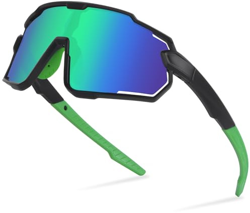 Aullwyr Occhiali da Sole Bambino 6-15 Anni Protezione UV400 Occhiali Polarizzati Ciclismo Bici Sportivi Running per Bambini Ragazzi Ragazze