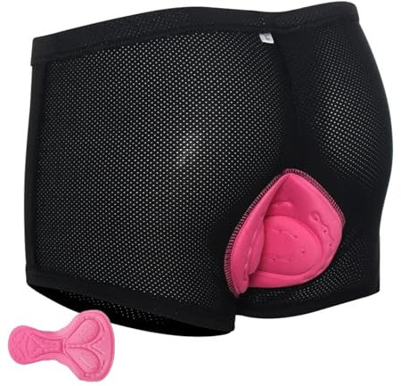 HFGDRH Calzoncillos Ciclismo para Hombre, Bicicleta Calzoncillos Boxer for Hombre Bragas Pantalones Cortos de Ciclismo Negro Bicicleta Gel Ciclismo Jersey Motocross Transpirable(8,S)