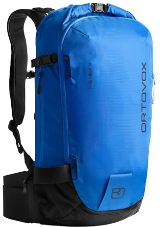 Ortovox Free Rider 28L Freeriding Ski Touring Backpack for Skiing, Snowboarding and Backcountry Sports - Blue Note - 28 Liter