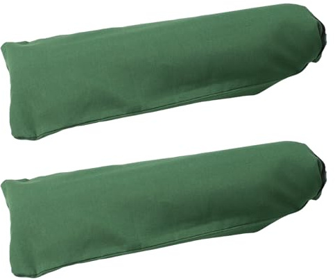 DIYEAH 2piezas Sacos De Arena Para Control De Inundaciones De Lona Resistentes Con Hebillas Para Protección Contra Inundaciones Para Puertas Sótanos y Garajes