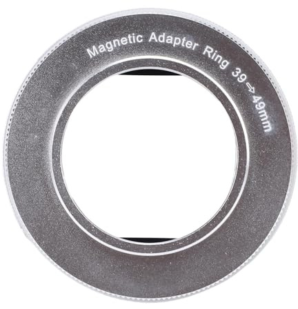 Generic Magnetisk Fyrkantig Metall Motljusskydd för Fuji X100VI X-E5, Slitstark Aluminiumlegering, Blockerar Oönskat Ljus, Perfekt för Utomhusfotografering (Silver)