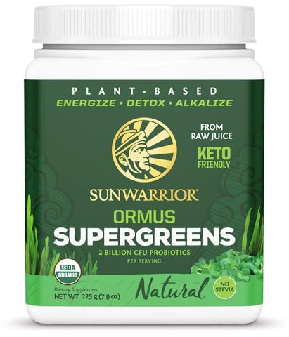 Sunwarrior Ormus Supergreens Natural, Organic, 226 g
