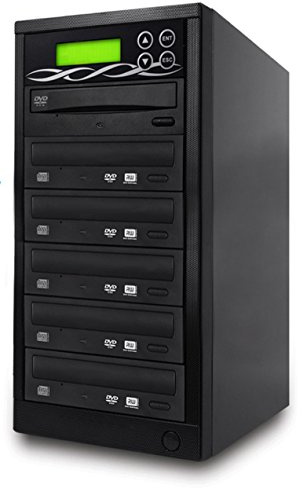 Bestduplicator DVD Duplicator Built-in BD Certified Burner (1 to 5 Target) Copier Tower Replication Recorder + Free Nero Multimedia Suite 10 Essentials CD/DVD Burner Software