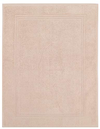 Betz Luxus Badvorleger Badematte Duschvorlage Gold Größe 50x70 cm Qualität 950g/m² 100% Baumwolle Farbe beige