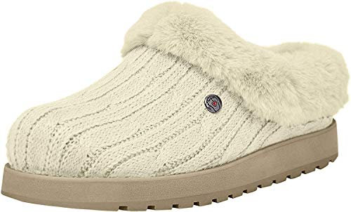 Skechers Women's Keepsakes-ICE Angel Slipper, Natural, 7 UK