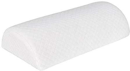 Cojín cojín almohada piernas rodillas espalda baja espuma viscoelástica semi para cuello y espalda rodillas piernas pies espalda baja debajo de las piernas descanso 1 pieza