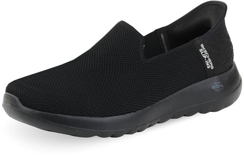 Skechers Women's GO Walk Joy Vela Slip-On, Black, 39.5 EU