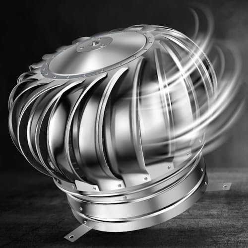 ILOOXI Rejilla De Protección Sombrero Extractor para Estufa, Chimenea, Extracción De Humos, Techo De Tubería De Acero Inoxidable, contra La Intemperie ﻿ ﻿ (Size : 110mm/4.3in)
