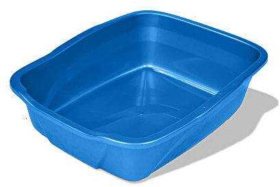 Rosewood Standard Cat Litter Tray Large Green, Brown or Blue
