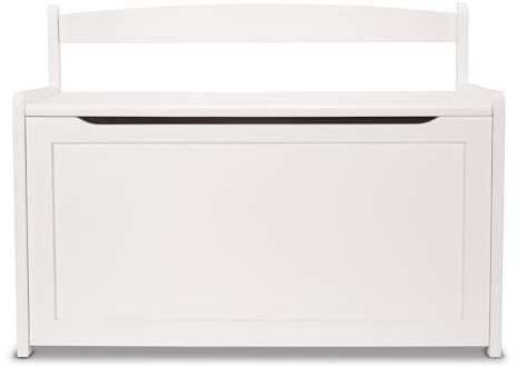 Melissa & Doug Toy Chest, Wooden Toy Storage Box with Safety-Hinged Lid, Kids Toys Storage Organizer for Playroom, Bedroom, & Montessori Classroom Furniture for Boys & Girls Ages 3+