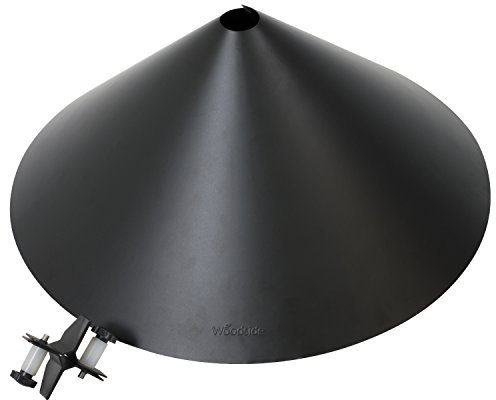Woodside Universal 18” Squirrel Baffle Dome Wild Bird Hanging/Pole Station Feeder Guard Protection