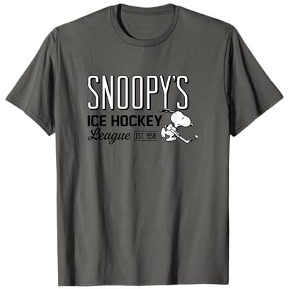 Peanuts - Snoopy's Ice Hockey League T-Shirt