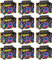 Hegbolke 80s 90s Party Favor Boxes - Novelty Boom Box Favors & Candy Paper Boxes - Retro Radio Decorations & Table Centerpieces for 80s & 90s Hip Hop Theme Parties