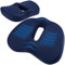 Ainiv Coussin Chaise, Coussin de Siège en Mousse à Mémoire, Coussin Coccyx Antidérapant Ergonomique pour Siège de Voiture, Chaise de Bureau ou Fauteuil Roulant