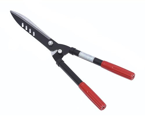 Cisailles À Haie Cisaille À Haie De Jardin Cisailles À Haie Manuel Pour Tailler,Idéal Pour Couper Les Pelouses,les Haies Et Les Buissons Lames En Acier Trempé/Poignée En Plastique Doux Au Toucher
