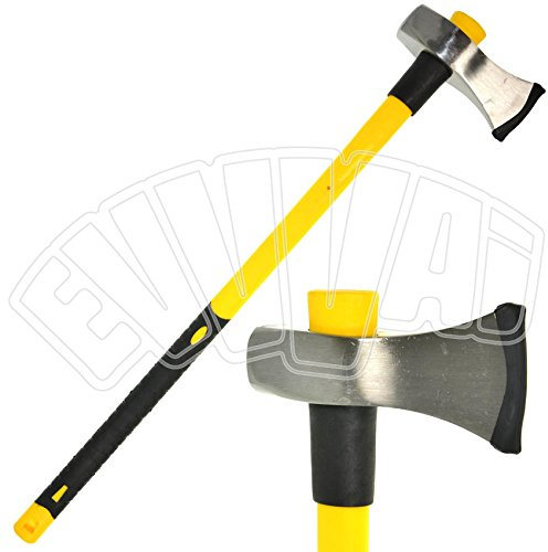 MAZZA SCURE 3 KG MERLIN MANICO IN FIBRA ACCETTA ASCIA SPACCALEGNA MAZZASCURE