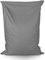 Italpouf Sitzsack XL Riesensitzsack, Sitzkissen, Indoor & Outdoor, Sitzsack Sessel für Kinder, EPS Perlen Füllung, Abnehmbarer Bezug, Waschmaschinenreinigung, Wasserdicht, Grau