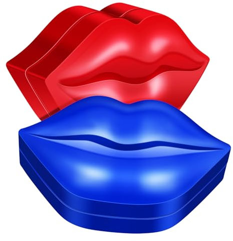 SOLUSTRE 2 Kisten Lippenmaske Lippenpflegegel Kollagen Lippe Lange Lippe Feuchtigkeitsspendender Lippenfüller Kollagen-lippenpads Lippenhautmaske Gel-lippe Werkzeug Schlafen Glycerin Patch