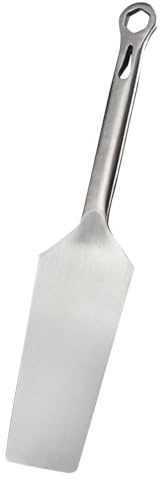 ELAYARD Cazzuola per Intonaco in Acciaio Inox Doppia Faccia Impugnatura Rotonda Ergonomica Utensile per Muratura Piastrellatura e Finitura Professionale Resistente e Multifunzione per