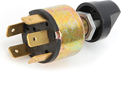 Akozon Aria Condizionata Interruttore Ventilatore a 3 velocità Manopola di Rotazione in Plastica di Controllo CA Universale per Camion per Auto 12V 24V, Interruttore Ventola 12V a 3 velocità