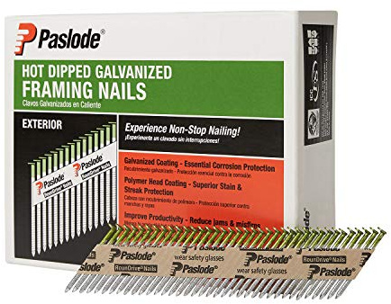 Paslode Hot Dipped Galavanized Framing Nails - 650381 - HDG 30 Degree Round Head - 2 inch x .113 Gauge - 2,000 per Box - For Paslode Framing Nailers