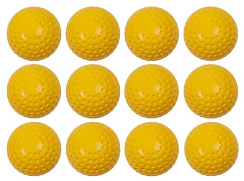 Champion Sports Pitching Machine - Pelota de Softball (30,5 cm), Color Amarillo